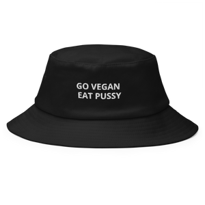 GO VEGAN EAT PUSSY (embroidered)