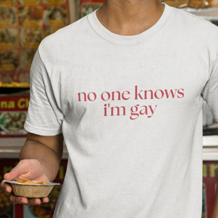 no one knows i am gay