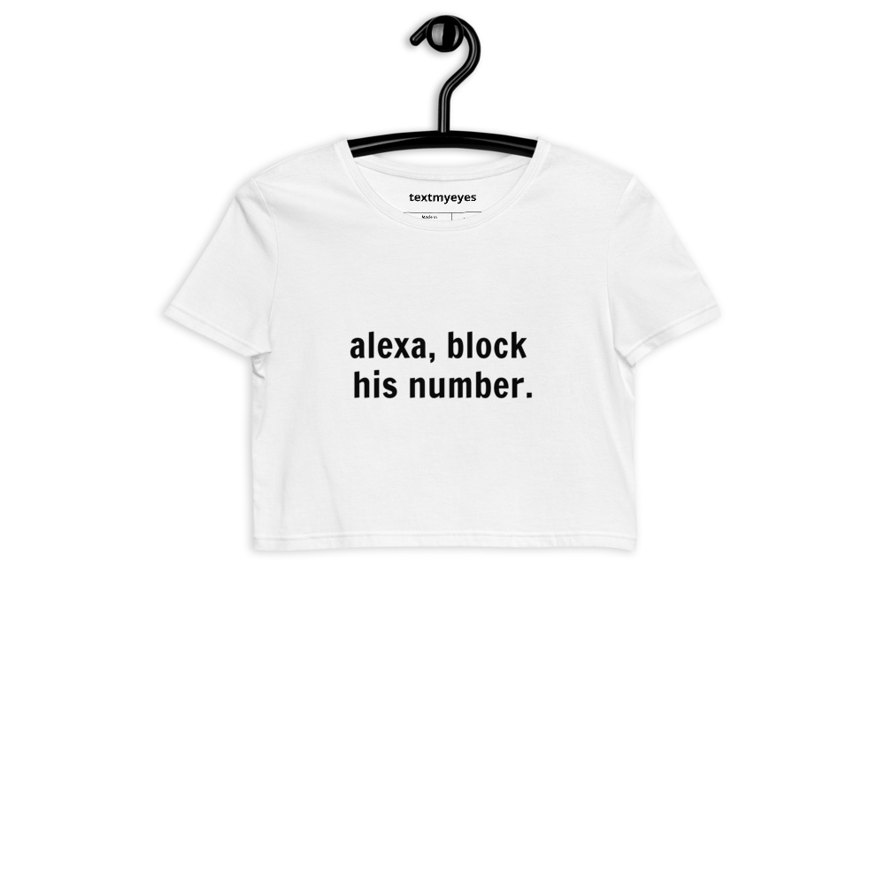 alexa, block his number white
