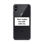 Load image into Gallery viewer, Your nudes are safe with me (phone case)
