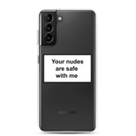 Load image into Gallery viewer, Your nudes are safe with me (phone case)
