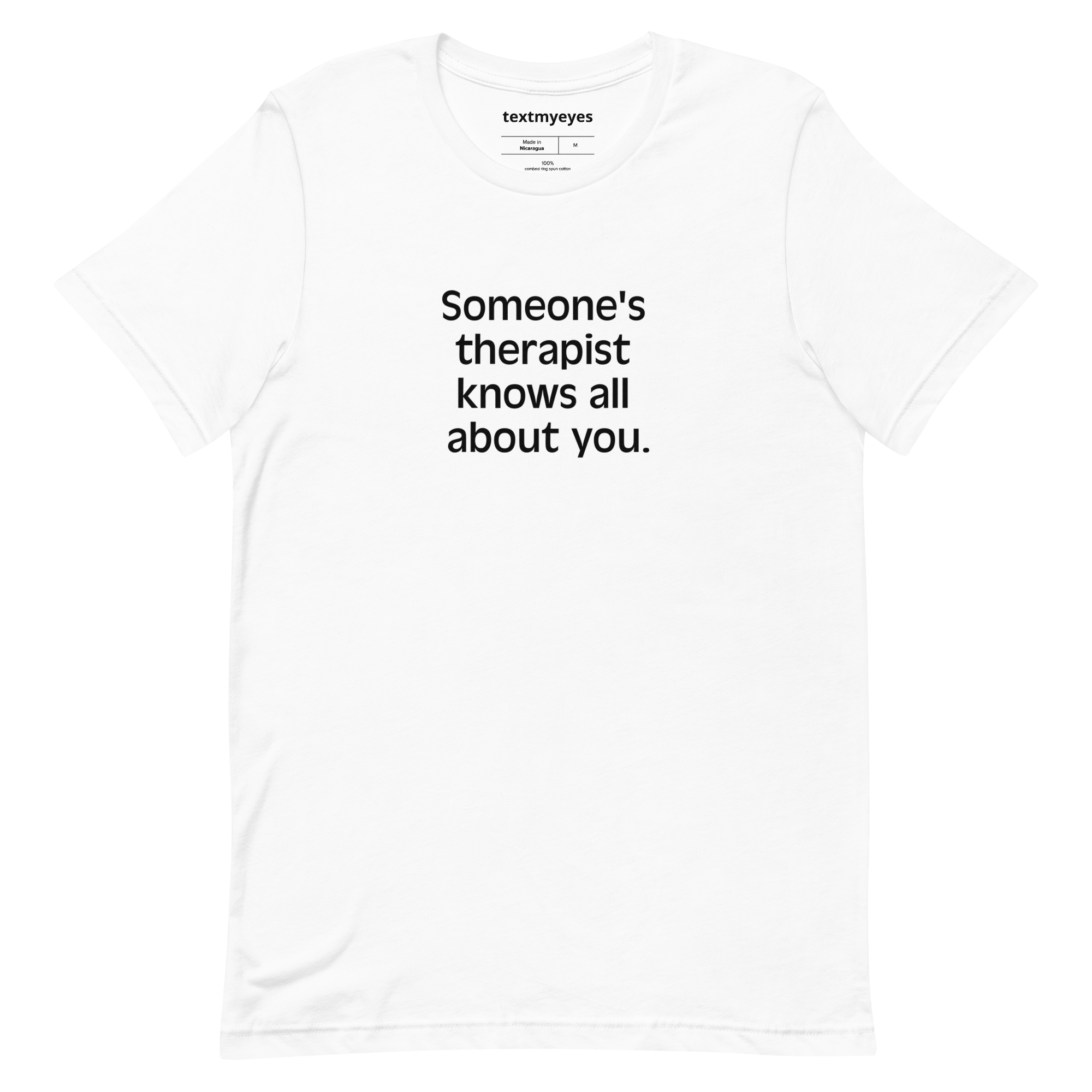Someones's therapist knows all about you